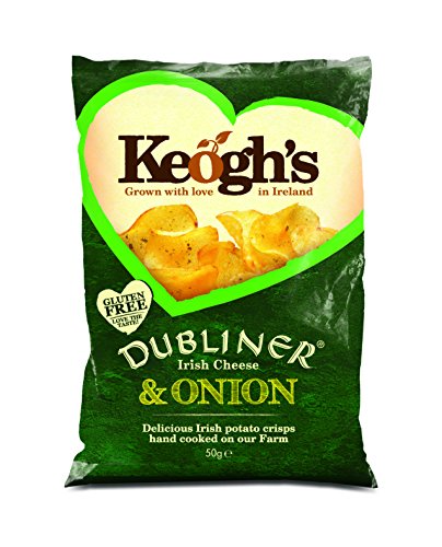 12 x Keogh's Mature Irish Cheese And Onion 125G