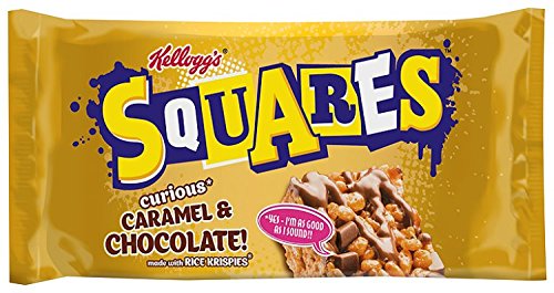 30 x Kellogg's Rice Krispies Squares Caramel & Chocolate 36G