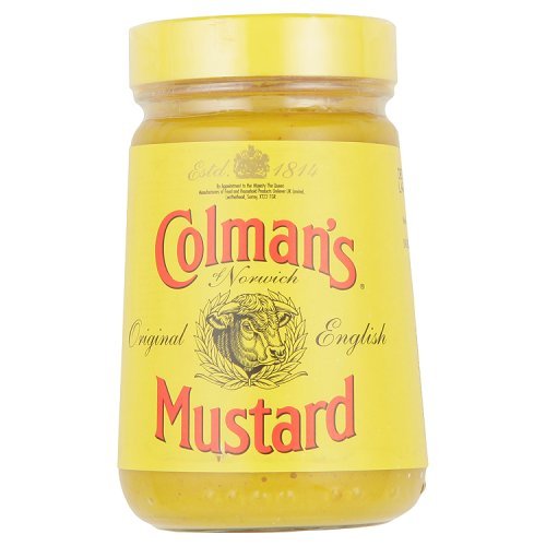 8 x Colman's  Mustard Original English Mustard 170 G