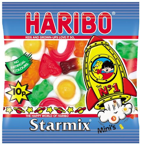 100 x Haribo Starmix Bag 16G