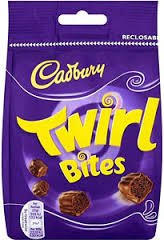 10 x Cadbury Twirl Bites 109G