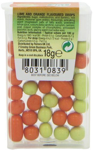 24 x Tic Tac Lime & Orange 18G