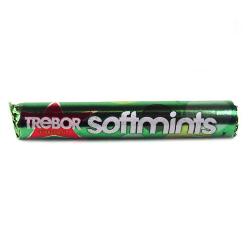 40 x Trebor Softmints Peppermint Mints Roll 44.9G