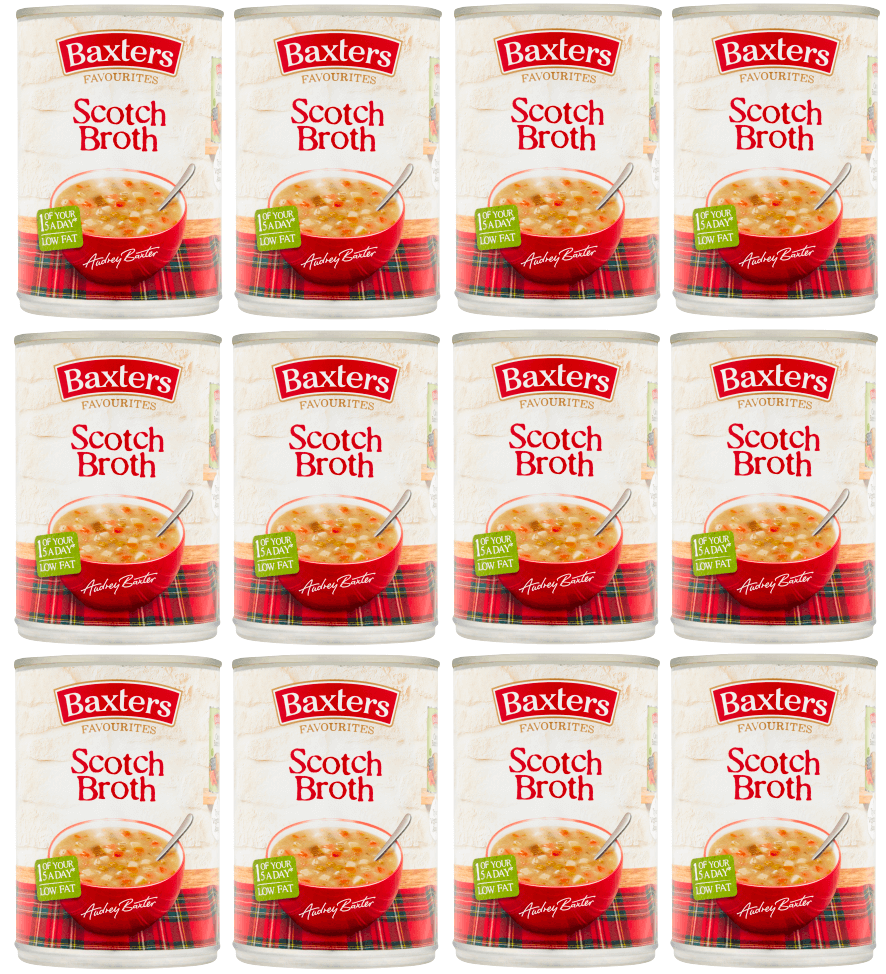 12 X Baxters Soup Scotch Broth 400Gr