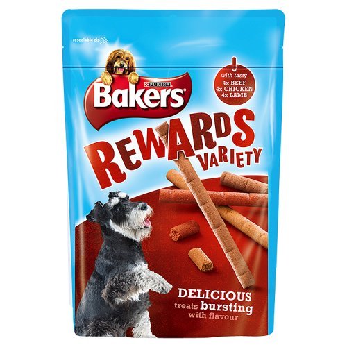 8 x Bakers Dog Treat Mixed Variety Rewards 100G