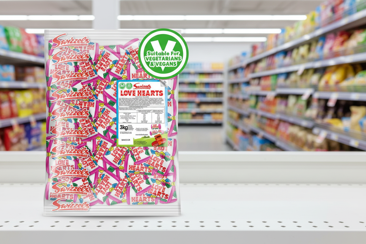 Swizzels Love Hearts Mini Rolls