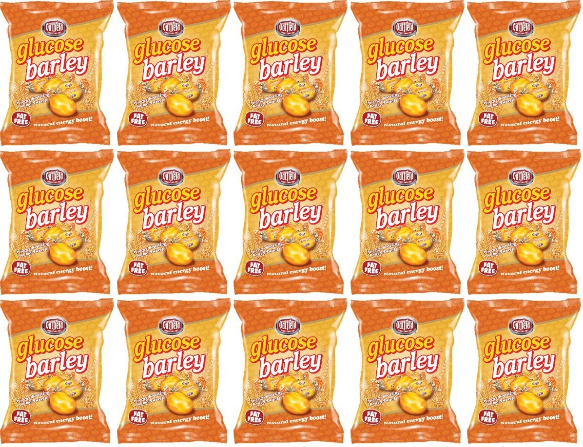 15 x Oatfield Glucose Barley Flavoured Boiled Sweets 150G