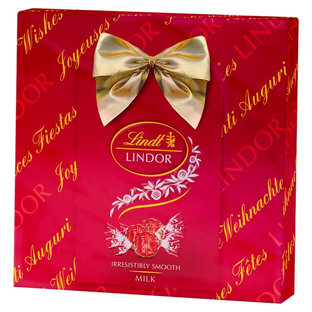 6 x Lindor Milk Gift Wrapped  - 287GM