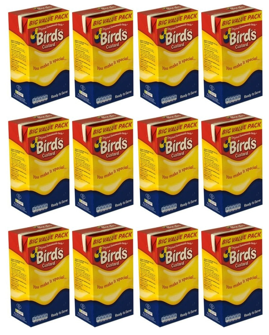 12 x Bird's Custard 1Kg