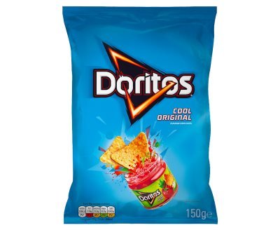 12 x Doritos Cool Original Sharing Tortilla Chips Crisps 150G