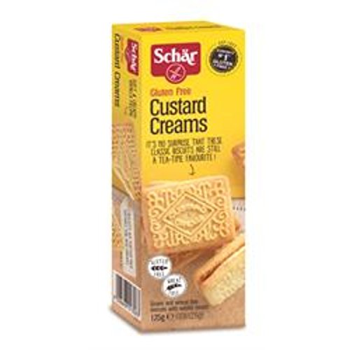 6 x Schär Gluten-Free Custard Creams 5 X 25G (125G)