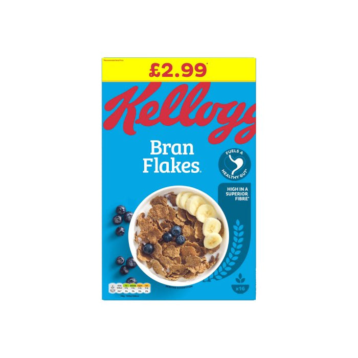 6 x Kelloggs Bran Flakes 6x500g - 500G