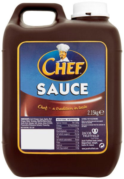 4 x Chef Sauce 2.15 Kg