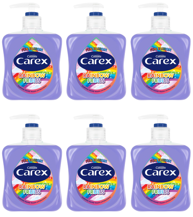 6 x Carex Handwash Sensitive  - 250ML