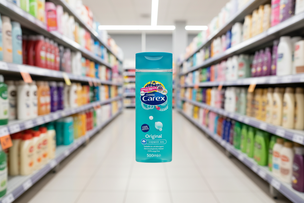 6 x Carex Shower Original - 500ML