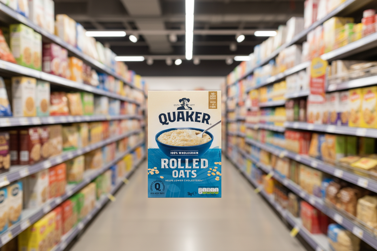 10 x Quaker Oats 1Kg