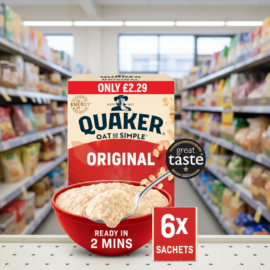 8 X Quaker Oats So Simple Original - 6 X 27G