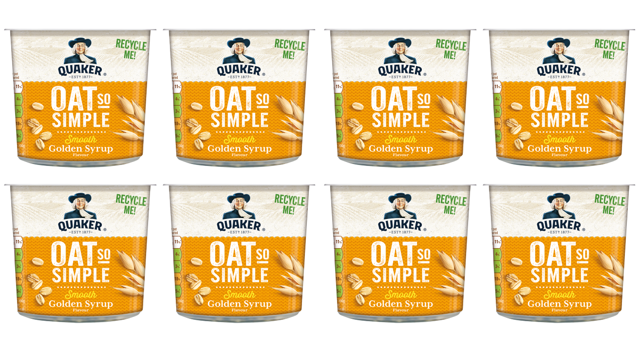 8 x Oats So Simple Express Pot Syrup 57G