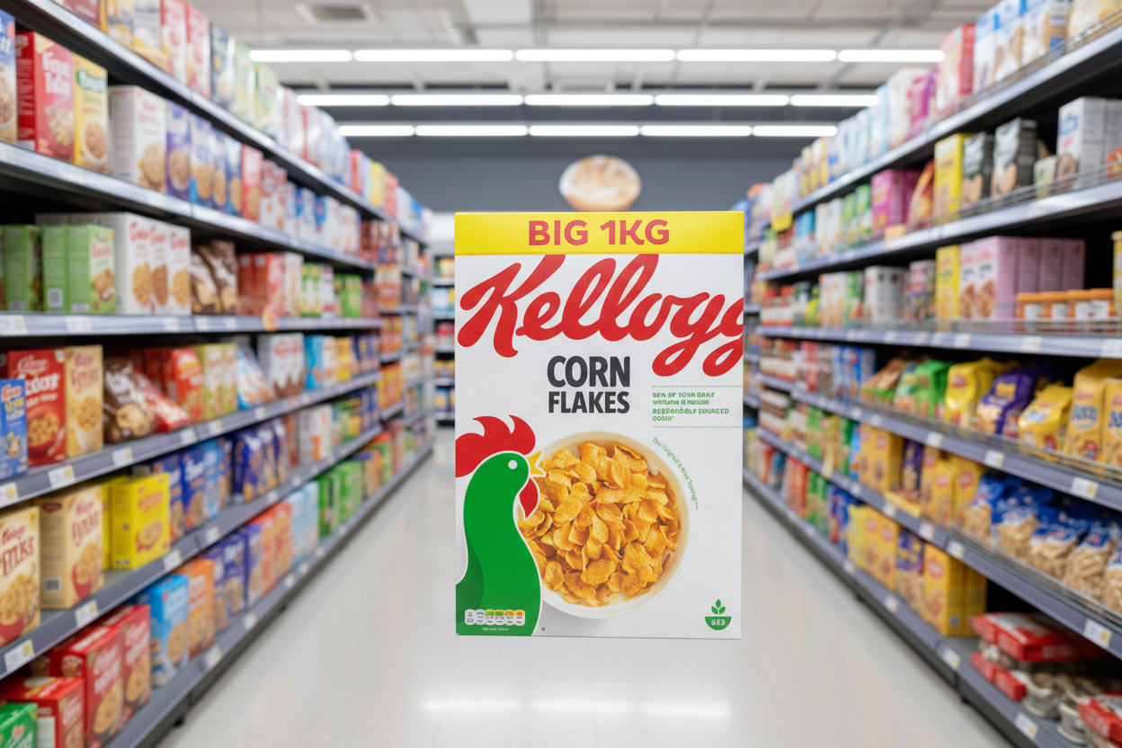 6 X Kelloggs Cornflakes 1Kg