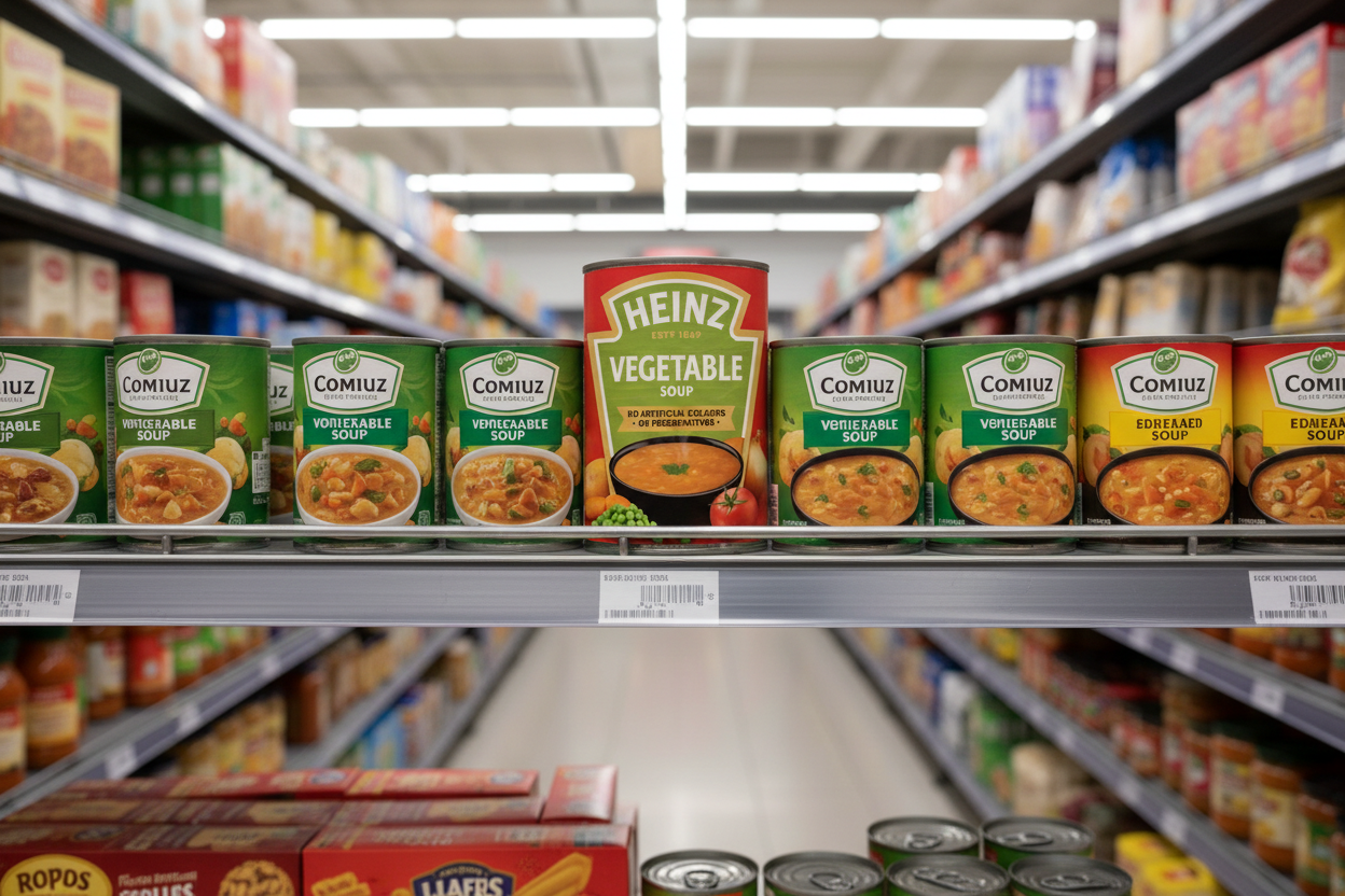 24 x Heinz Soups Vegetable 400G