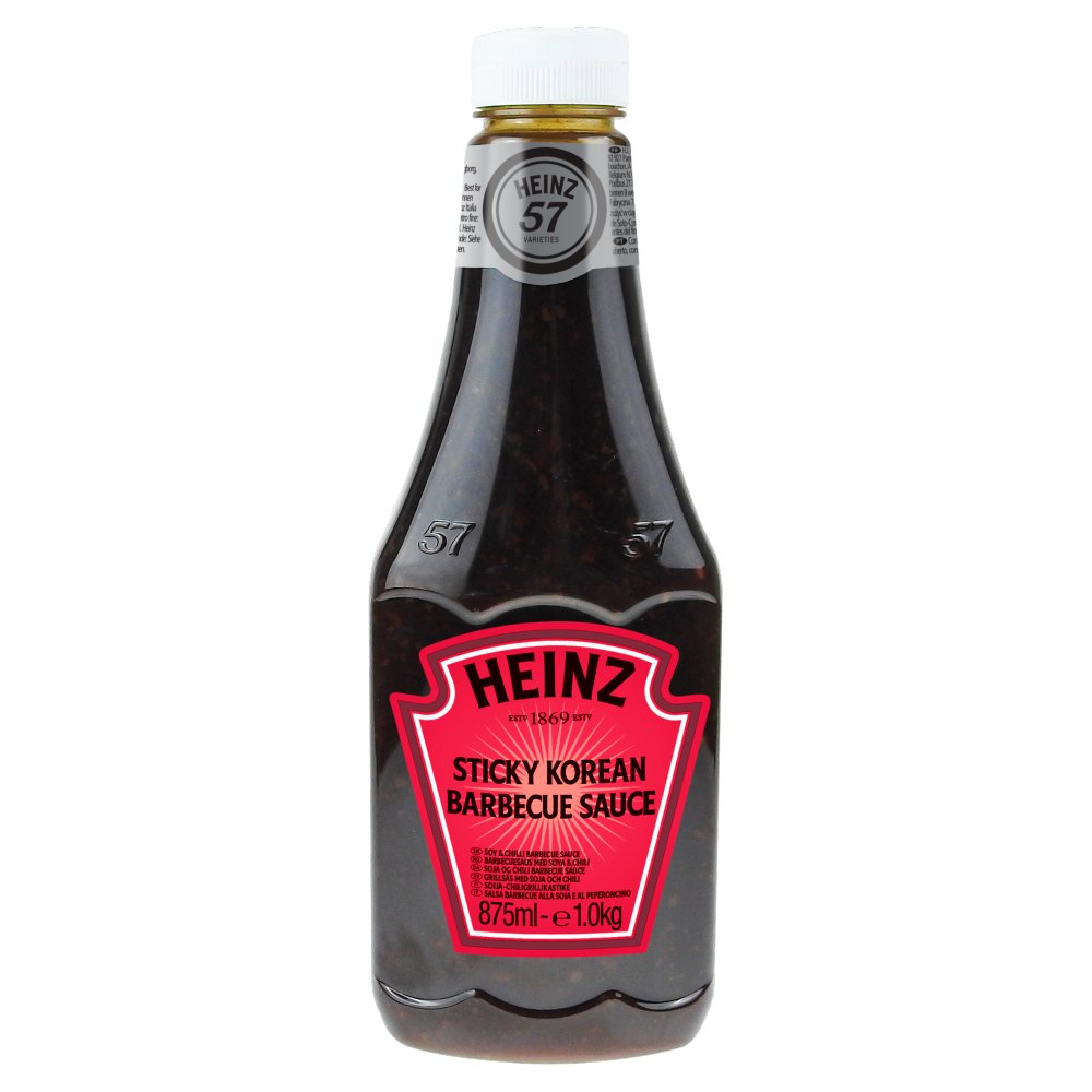 6 x Heinz Sticky Korean Barbecue Sauce 1.0Kg