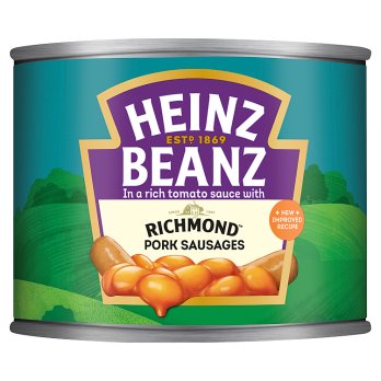 24 x Heinz Beanz & Sausages - 200