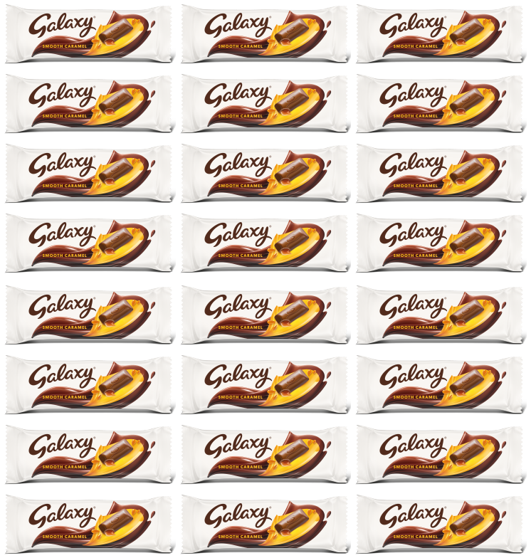 24 x Galaxy Caramel Std 48Gm