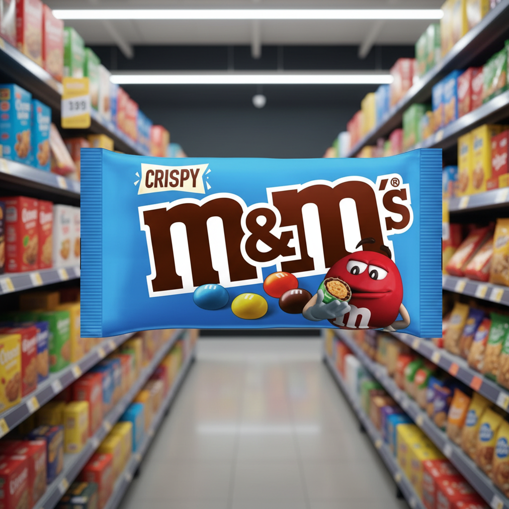 24 x M&M'S Crispy Bags 36G
