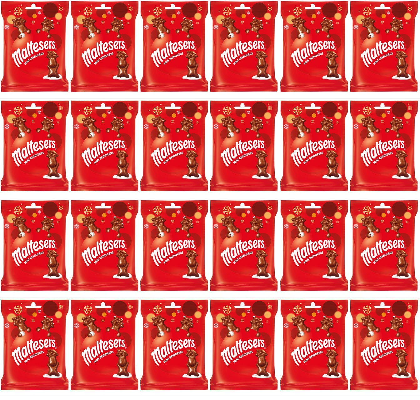 24 X Merryteaser Mini Reindeer Strip - 59Gm