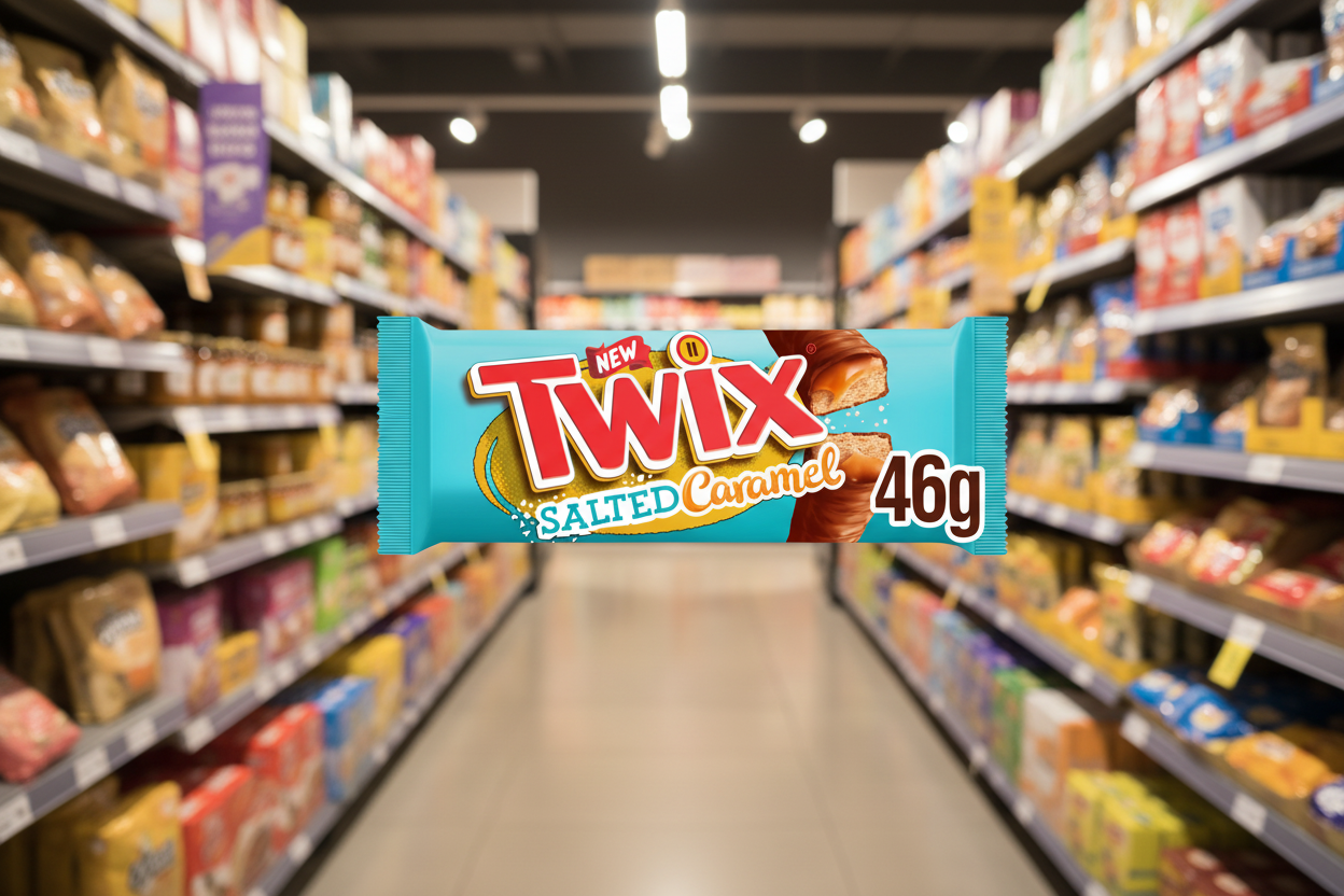 30 x Twix Salted Caramel Bar 46G