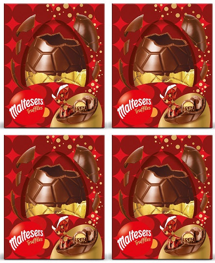 4 X Malteser Truffles Giant Easter Egg - 479Gm