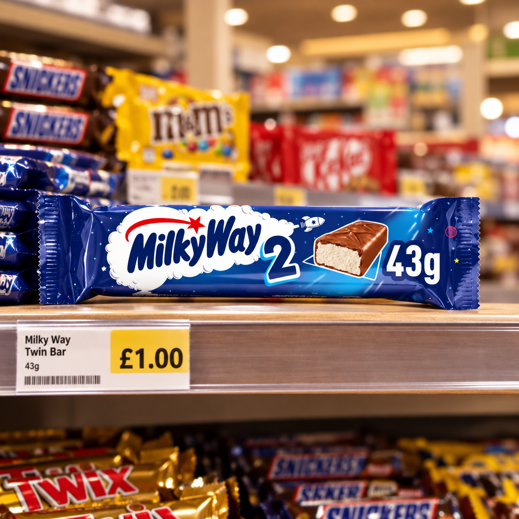 30 X Milky Way Chocolate Twin Bar - 43Gm