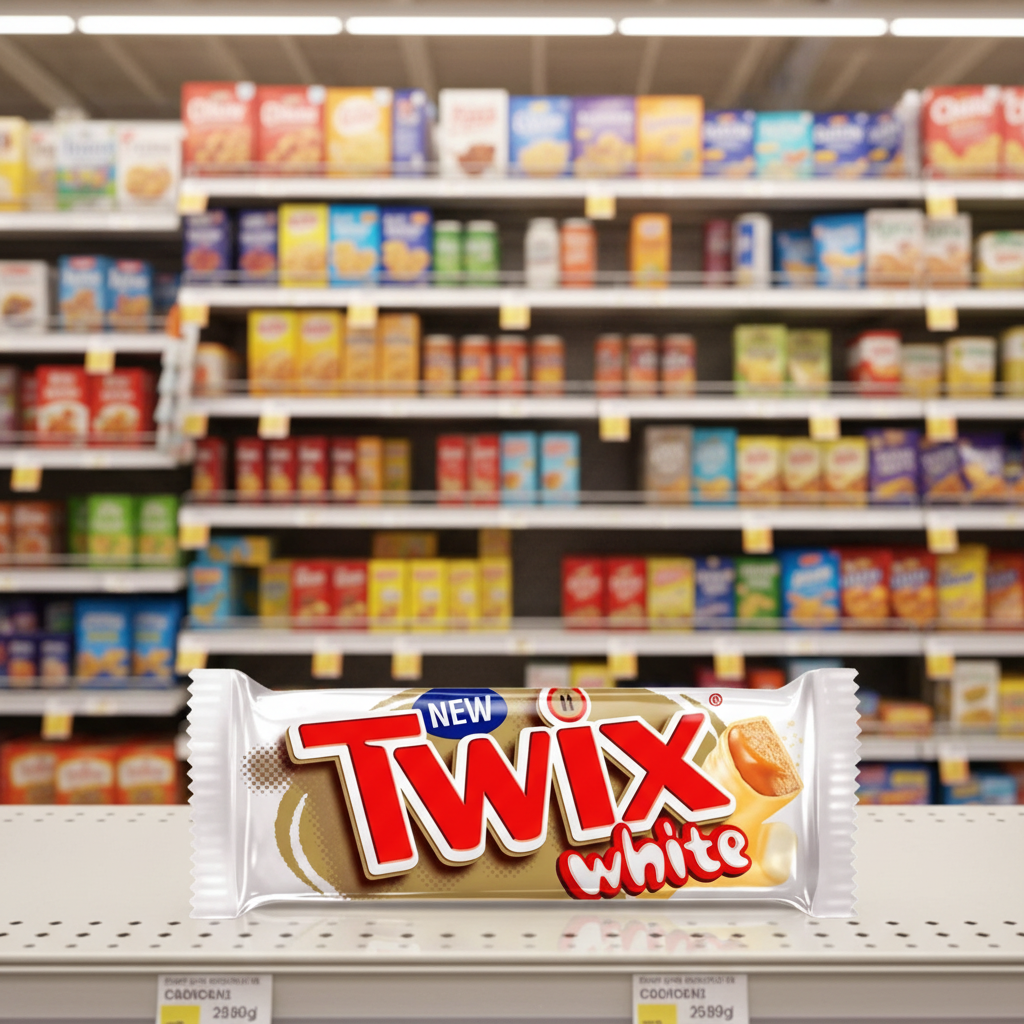 30 X Twix White Chocolate Biscuit Twin Bars - 46Gm