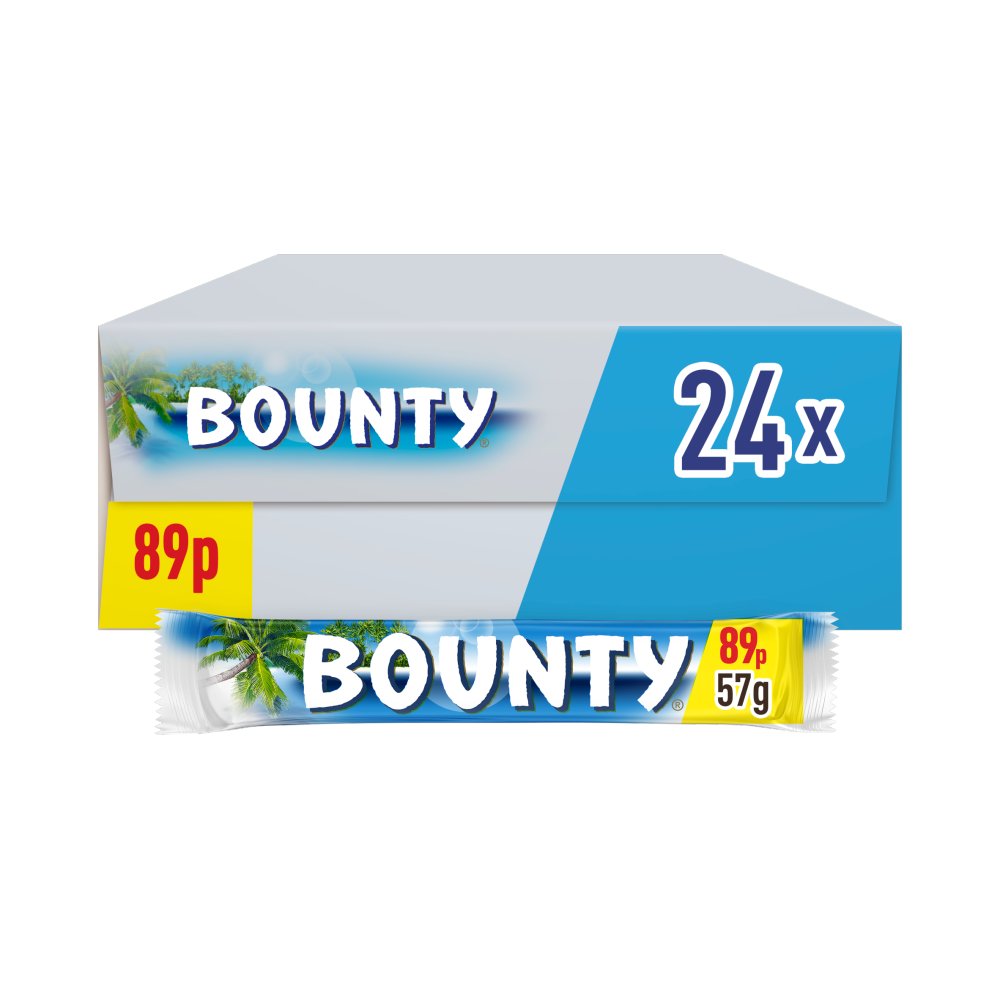 24 X Bounty Std Twin - 57Gm