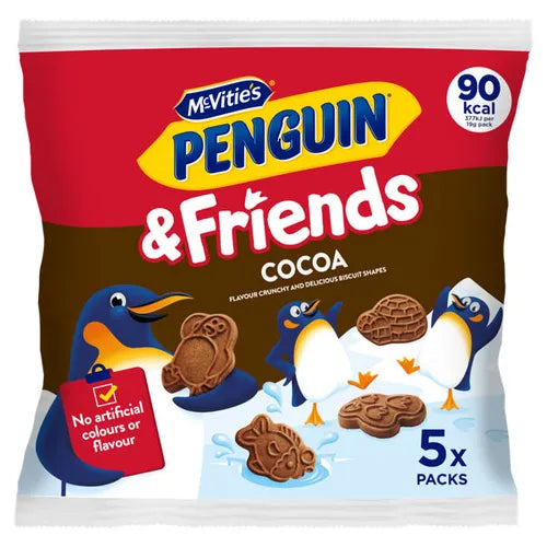 7 x Mcvities Mini's Penguin Cocoa - 5X20GM