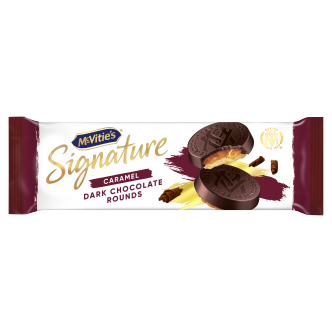 15 x Mcvities Singature Dark Chocolate Rounds - 109GM