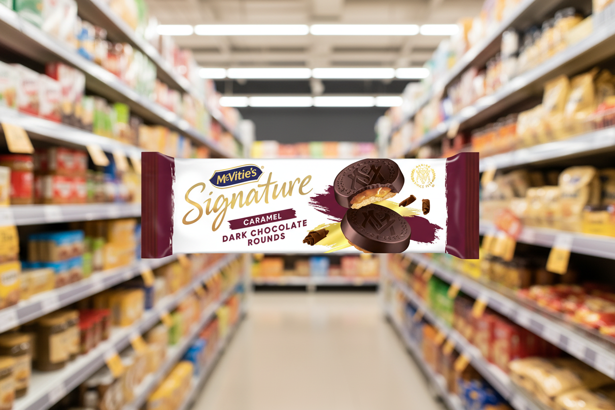 15 x Mcvities Singature Dark Chocolate Rounds - 109GM