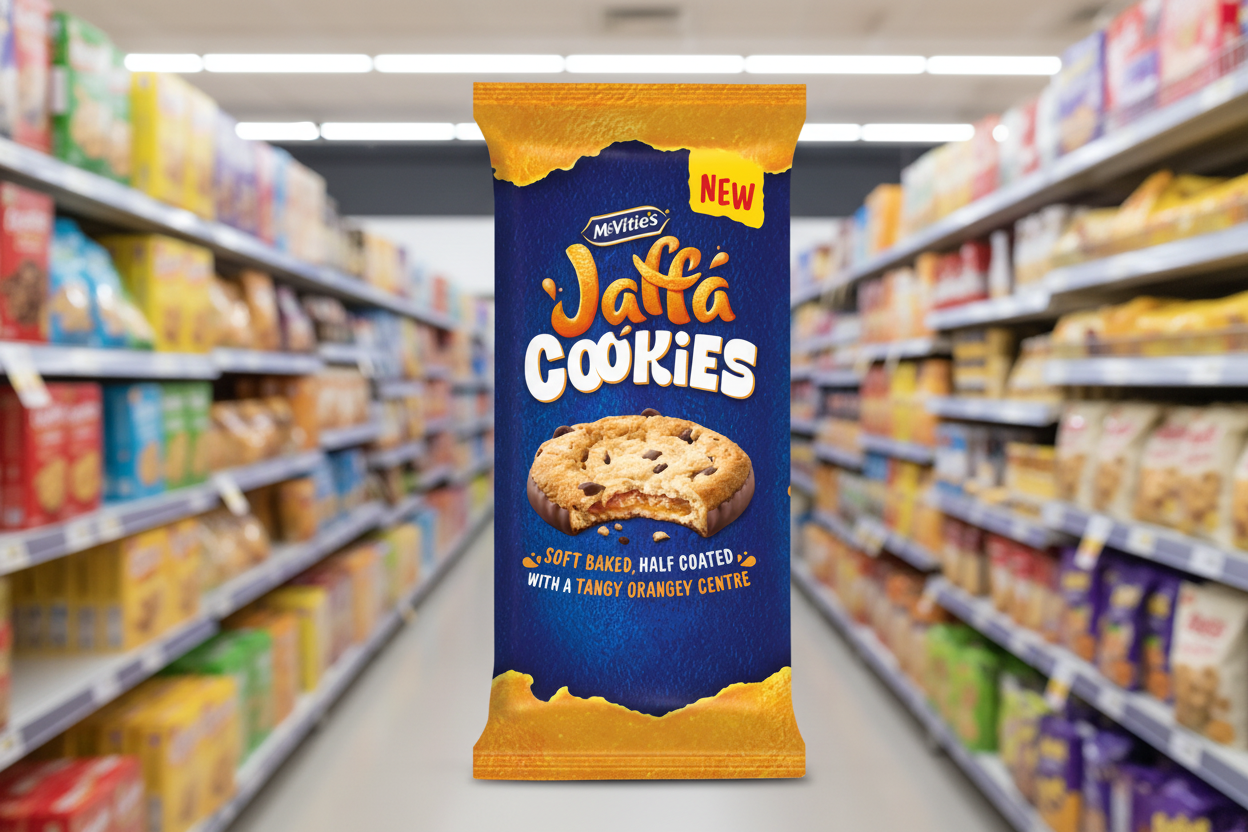 8 X Mcvities Jaffa Cookies Half Coated Milk Chocolate - 159Gm