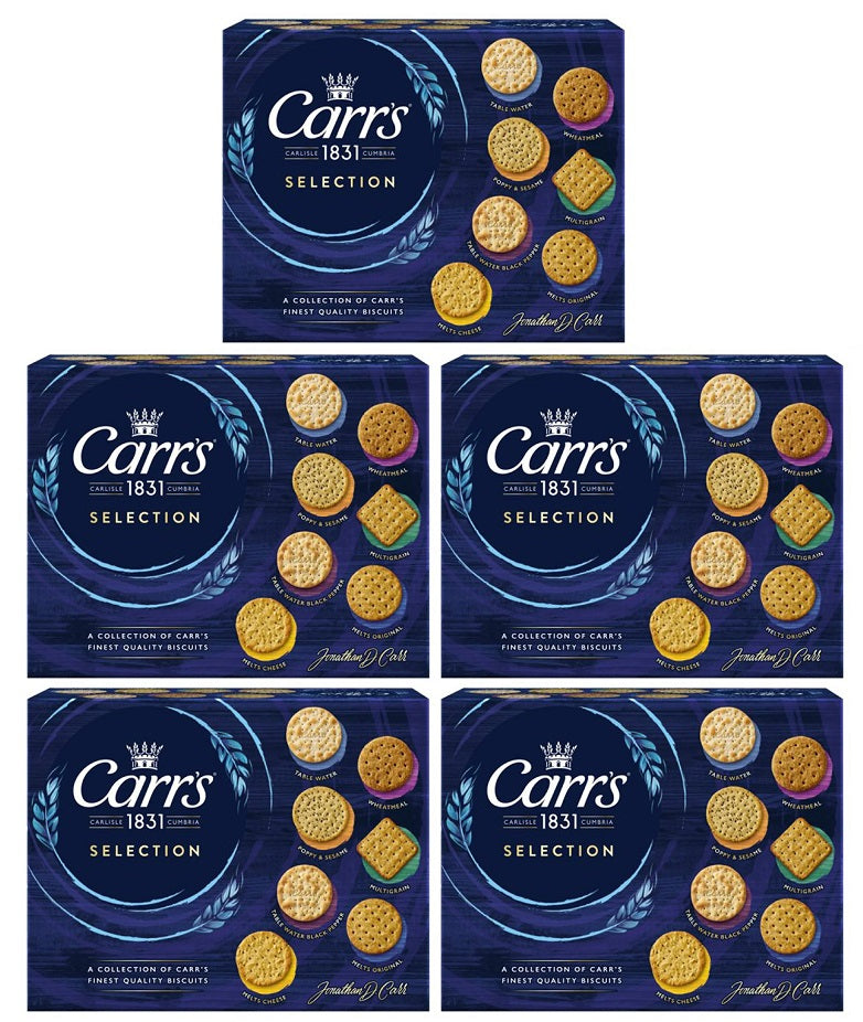 5 X Carr'S Selection Carton - 400Gm