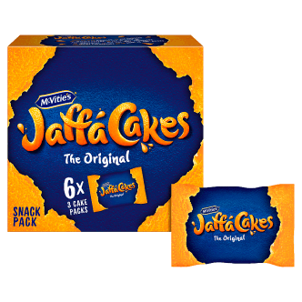 5 x Mcvities Jaffa Cakes 6 Pocket Packs X 3 Cake