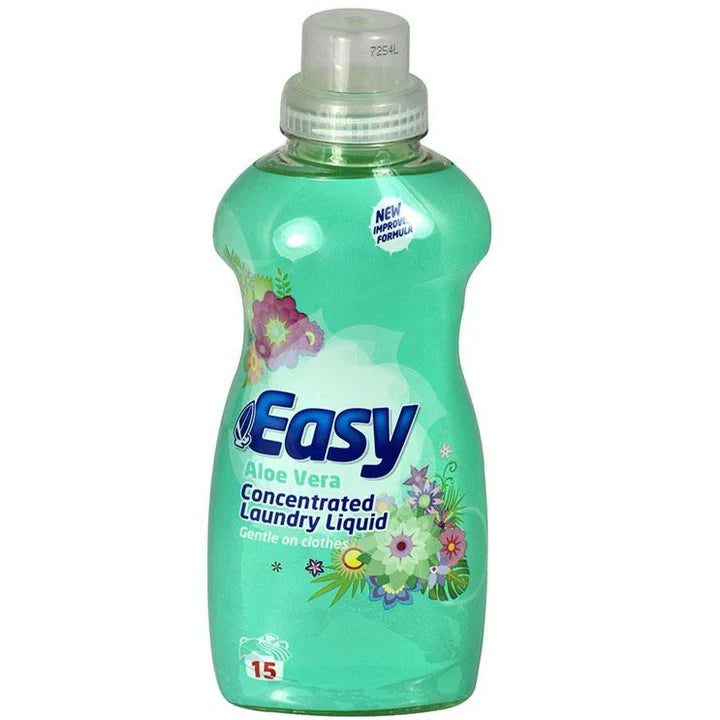 8 x Easy Liquid Laundry Aloe Vera - 750ML