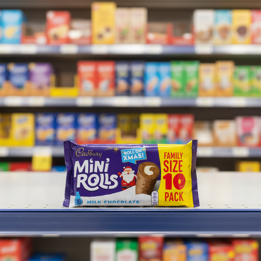 12 x Cadbury Chocolate Mini Rolls 10Pk - 10PK