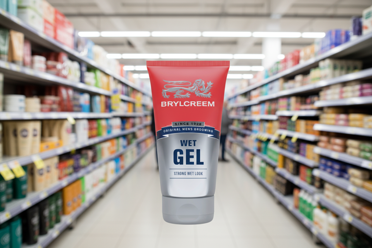 6 x Brylcreem Gel Wet Look 150Ml