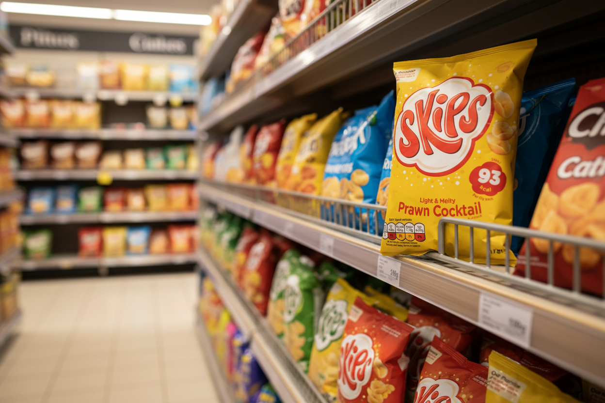 24 x Kp Skips Prawn Cocktail 17Gm