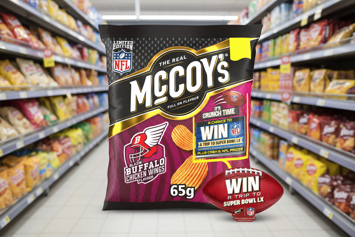 20 x Mccoys Blazin' Buffalo Chicken Wings - 65GM