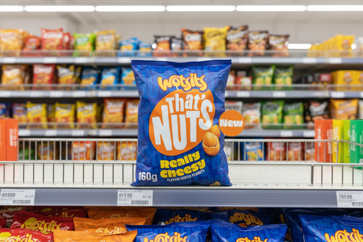 8 x Thats Nuts Wotsits Really Cheesy  - 160GM