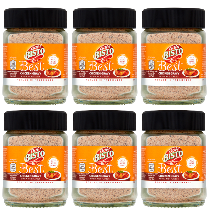 6 x Bisto Best Gravy Granules Chicken 150G