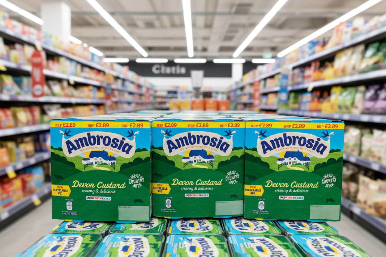 4 x Ambrosia Custard Pots 4-pack - 125GM