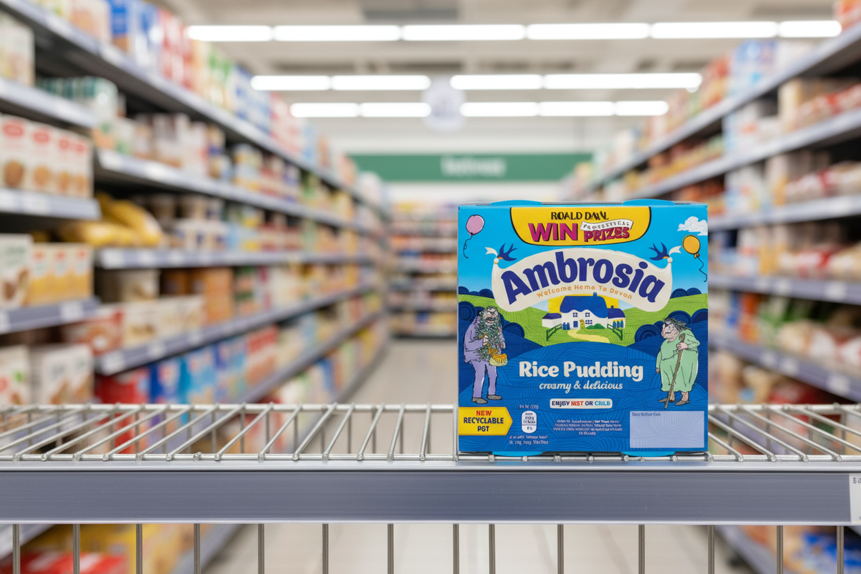 4 x Ambrosia Creamed Rice Pots 4-pack - 120GM