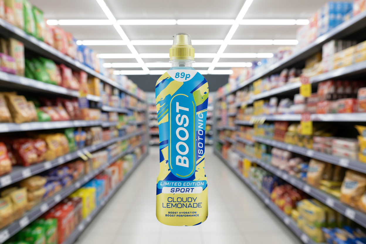 12 x Boost Sport Cloudy Lemonade - 500ML